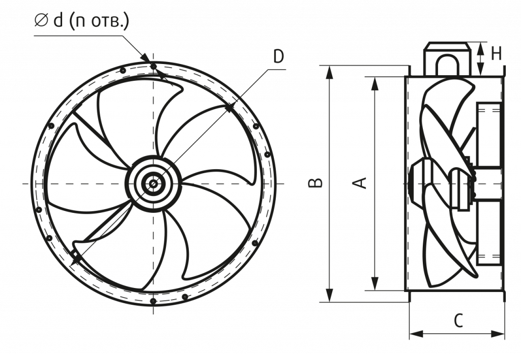 Размеры вентилятора фланцевого 01.png